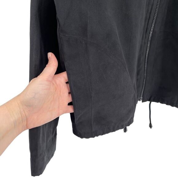 Mycra Pac Tour Faux Suede Jacket Pant 2 Piece Set Black Soft 47563 Women Medium - Picture 3 of 9